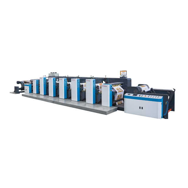 HRY-1000-6 Color Paper Bag Flexo Printing Machine