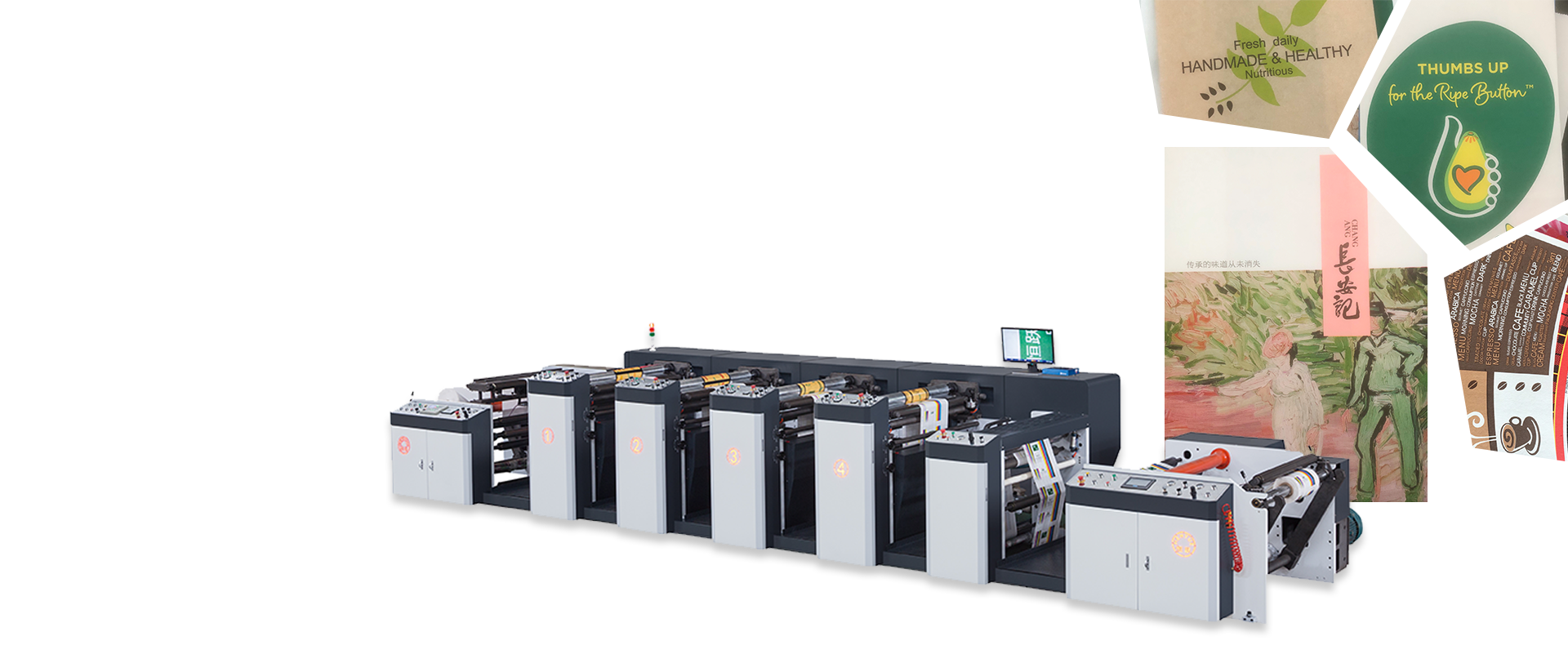 fully automatic flexo printing machine